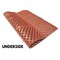 Rhino Mats Drain-X Diamond Drainage Mat, Rubber, Drainage Holes, 3 ft W x 3 ft L, Terra Cotta DX-3636R - alternate 7